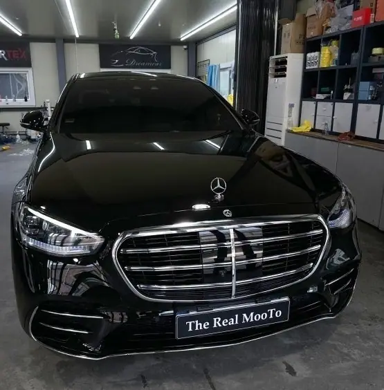 벤츠 S500 전체 PPF 시공 완료
