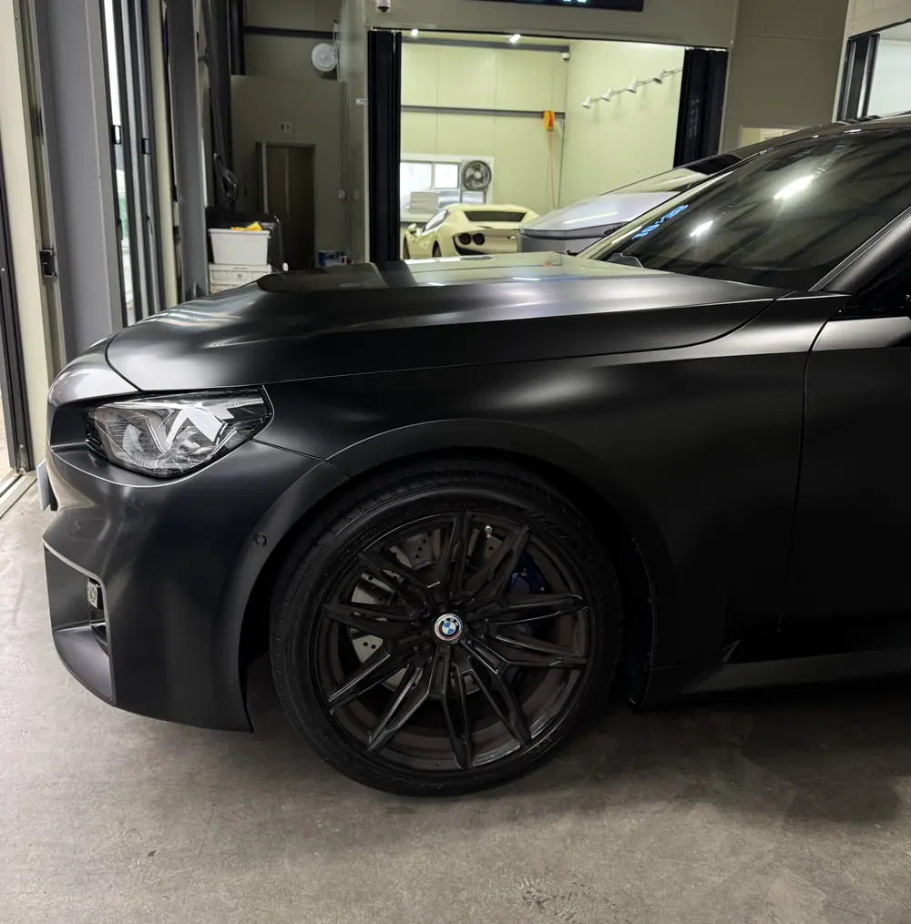 BMW M2 컬러 PPF 시공 후