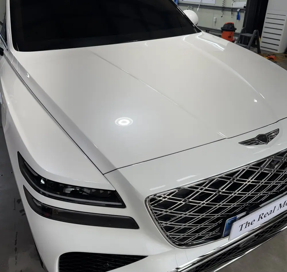 제네시스 GV80 전체 PPF 시공 후