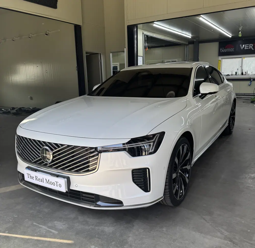 볼보 S90 시공 전